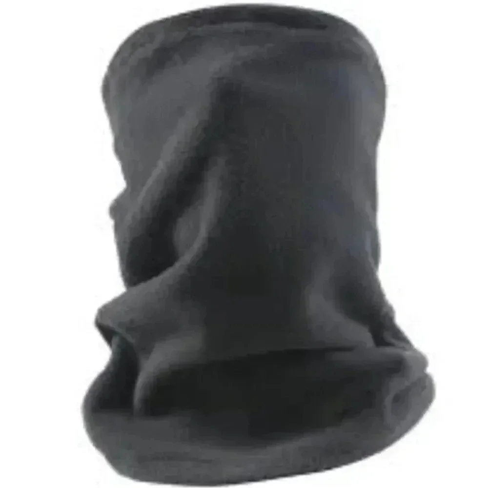 Charcoal Gray Face Mask Gaiter